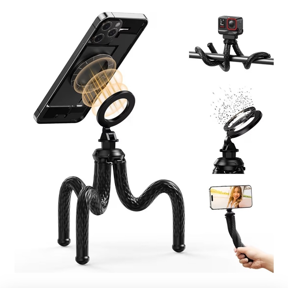 NWT! TELESIN Magnetic Flexible Tripod for iPhone - Magsafe